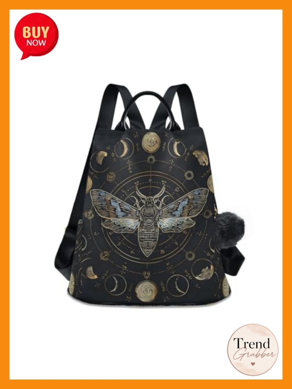 Women's Anti-Theft Fashion Backpack Waterproof Travel Daypack with Rear Zipper